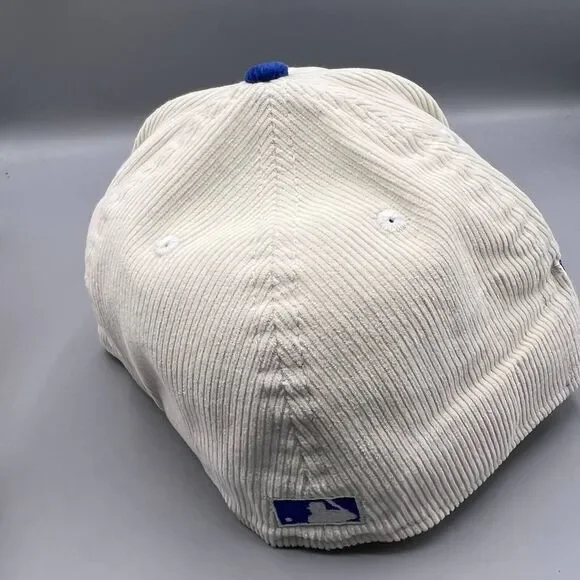 Los Angeles‎ LA Dodgers Hat Men 7 3/8 Corduroy 59Fifty New Era Fitted Cap New